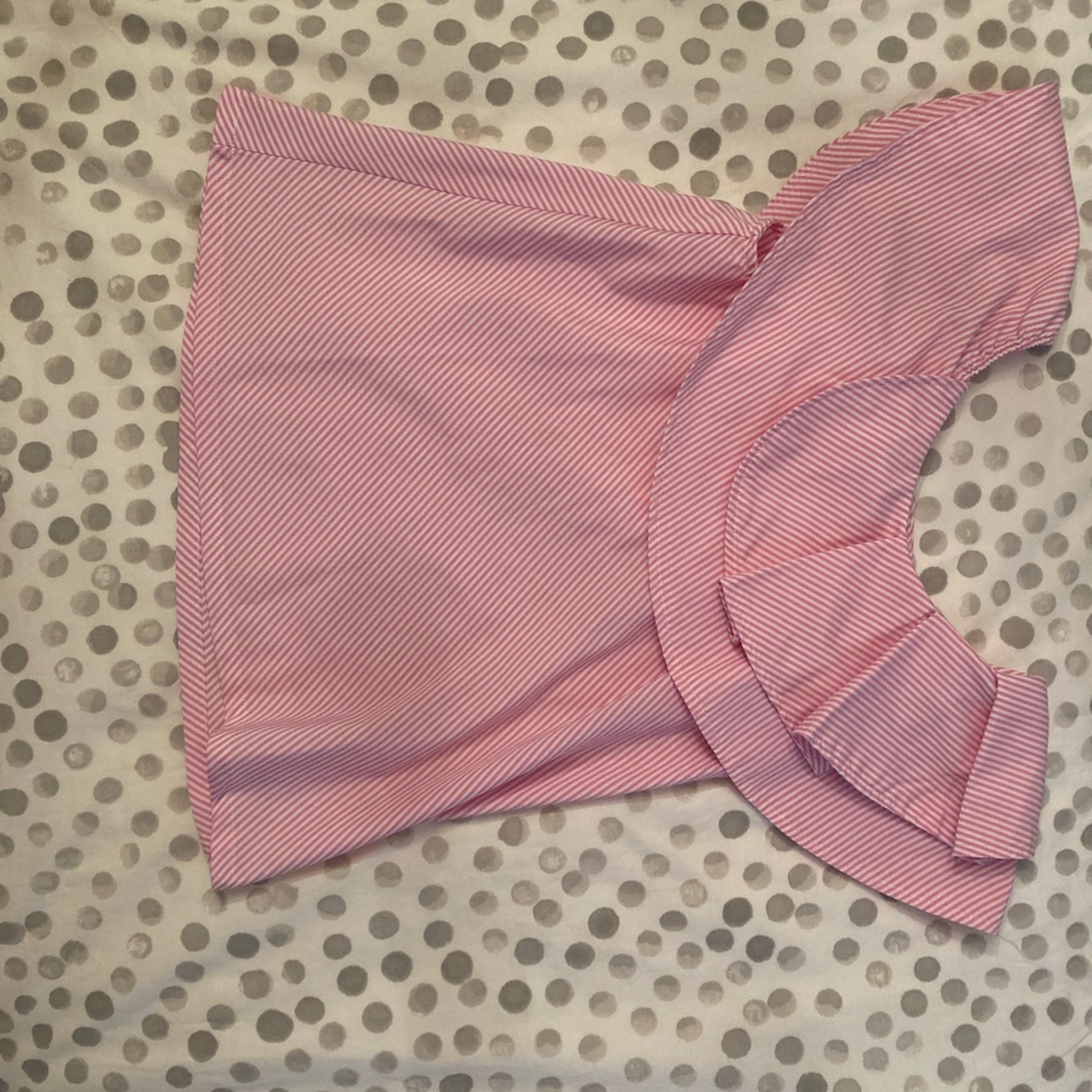 Pink stripe habitual size 12 top kids never worn
